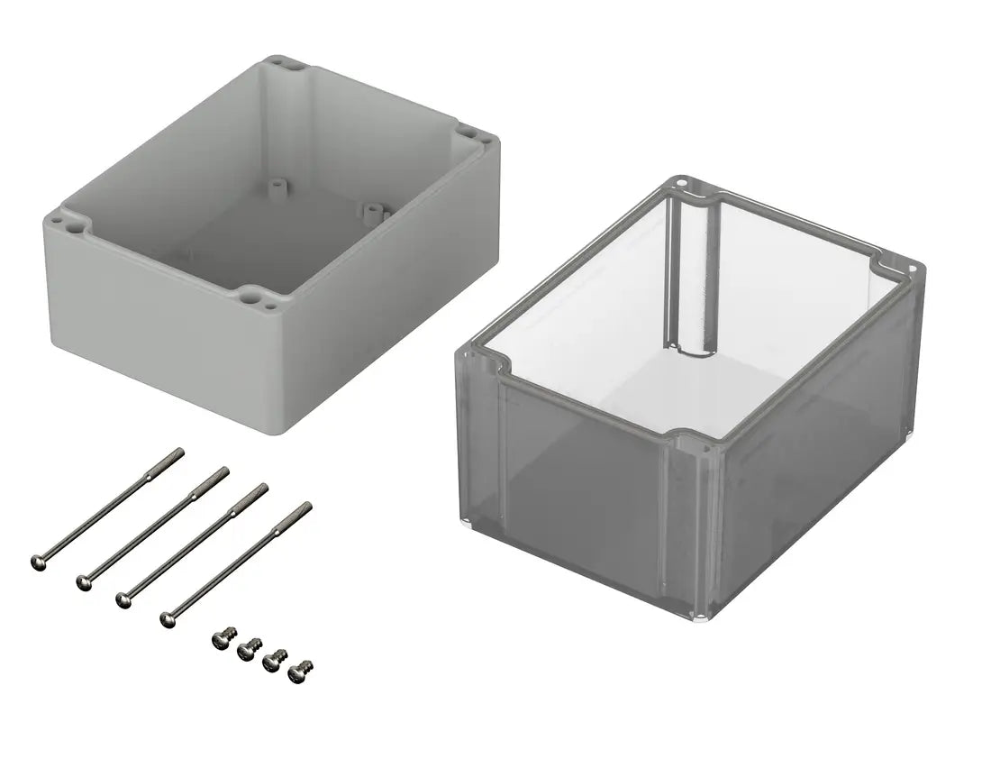 Bopla Euromas Enclosure M246G, 120×160×140 mm, clear transparent lid
